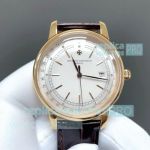 TW Factory Swiss Cloned Vacheron Constantin 9015 Patrimony 42mm Rose Gold Case Watch 